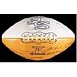 1967-68 San Francisco 49ers Team Autographed Football (JSA)