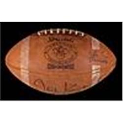 AFL Game-Used and Autographed Football (JSA)