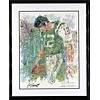 Image 1 : Framed Joe Namath & LeRoy Neiman Autographed Poster (JSA)