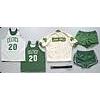 Image 1 : 1957-58 John Jones Boston Celtics Worn Home Warm-Up Jacket, (2) Larry Siegfried 1960's Practice Jers