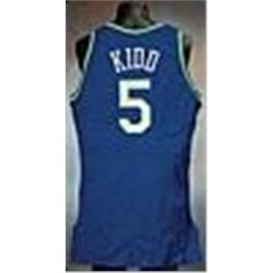 1996-97 Jason Kidd Dallas Mavericks Game-Used Road Jersey