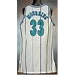 1994-95 Alonzo Mourning Charlotte Hornets Game-Used Home Jersey