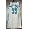 Image 1 : 1994-95 Alonzo Mourning Charlotte Hornets Game-Used Home Jersey