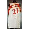Image 1 : 1990-91 Dominique Wilkins Atlanta Hawks Game-Used & Autographed Home Jersey (JSA)