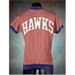 1958-59 Charlie Share St. Louis Hawks Worn Warm-Up Jacket (Championship Season)
