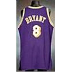 1996-97 Kobe Bryant Rookie Los Angeles Lakers Game-Used Road Jersey