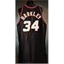 1994-95 Charles Barkley Phoenix Suns Game-Used & Autographed Black Alternate Jersey (JSA)