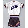 Image 1 : 1996-97 A.C. Green Phoenix Suns Game-Used Alternate Shorts & Home Warm-Up Jacket (2)