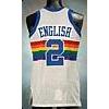 Image 1 : Early 1980s Alex English Denver Nuggets Game-Used Home Jersey
