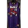 Image 1 : 1998-99 Vince Carter Rookie Toronto Raptors Game-Used Road Jersey