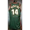 Image 1 : 1995-96 Sam Perkins Seattle Sonics Game-Used & Autographed Road Jersey (JSA)