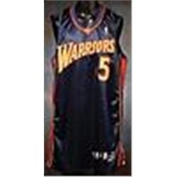 2006-07 Baron Davis Golden State Warriors Game-Used Road Jersey