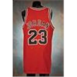1997-98 Michael Jordan Chicago Bulls Game-Used Road Jersey