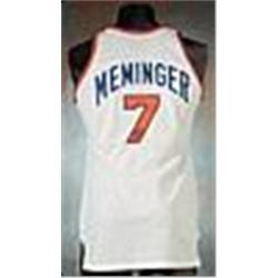 1976-77 Dean Meminger New York Knicks Game-Used Home Jersey