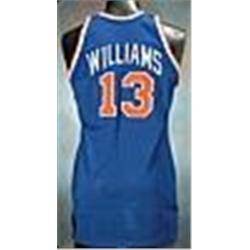 Early 1980s Ray Williams New York Knicks Game-Used Road Jersey