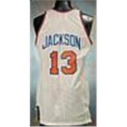 1987-88 Mark Jackson Rookie New York Knicks Game-Used Home Jersey