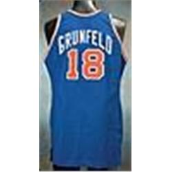 Early 1980s Ernie Grunfeld New York Knicks Game-Used Road Jersey