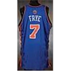2005-06 Channing Frye Rookie New York Knicks Game-Used Road Jersey