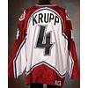 Image 1 : 1996 Ewe Krupp Colorado Avalanche Stanley Cup Finals Game-Used Home White Mesh Jersey