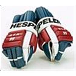 1997-98 Wayne Gretzky NY Rangers Game-Used Gloves (2)