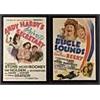 Image 1 : Lot of Two Framed WWII Era Original One Sheet Movie Posters (2)