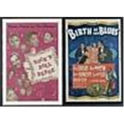 1941 & 1955 Two Framed Vintage Musical One Sheet Movie Posters w/ Bing Crosby (2)