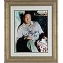 Framed James Gandolfini "Tony Soprano" Autographed Photo (JSA)