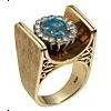 Image 1 : Elvis Presley Fire Opal & Diamond Ring Given To Ginger Alden (Great Provenance)