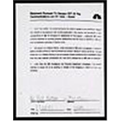 1991 President Bill Clinton Signed Today Show Contract (JSA)