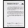 Image 1 : 1991 President Bill Clinton Signed Today Show Contract (JSA)