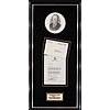 Image 1 : Framed 1/25/1982 Gerald Ford 38th President Signed Letter TLS (JSA)