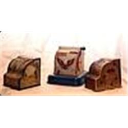 Three Vintage Tin Coin Banks (3)