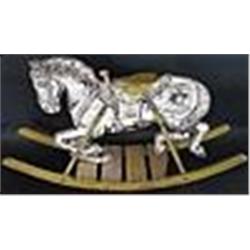 Circa 1920s Tom Mix Rocking Horse