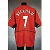 Image 1 : 2002-03 David Beckham Manchester United Match-Worn Shirt