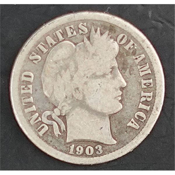 1903 and 1903-O Barber Dime