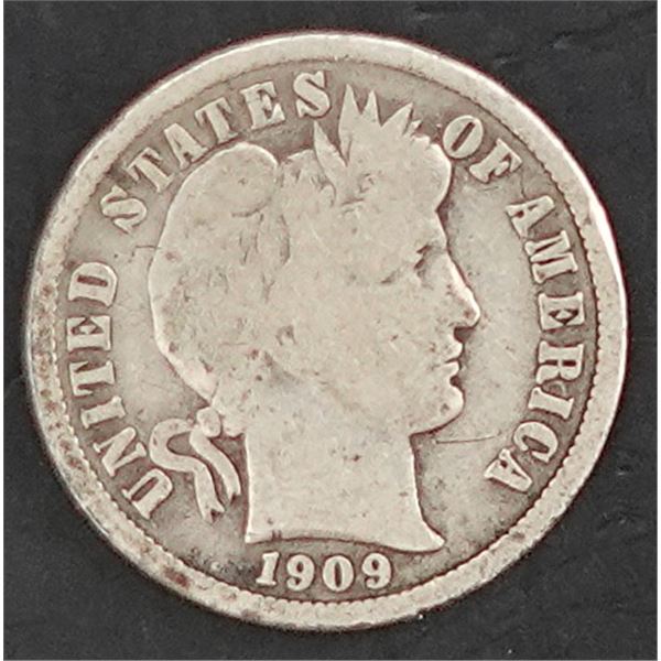 1909 Barber Dime