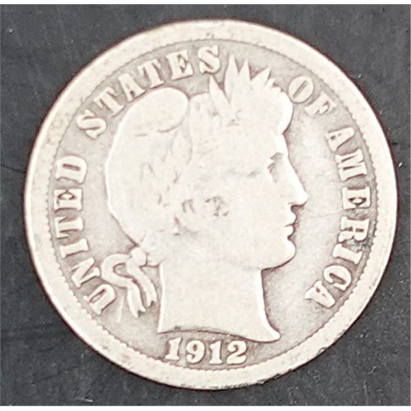 1912 Barber Dime