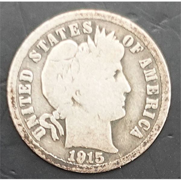 1915-S Barber Dime