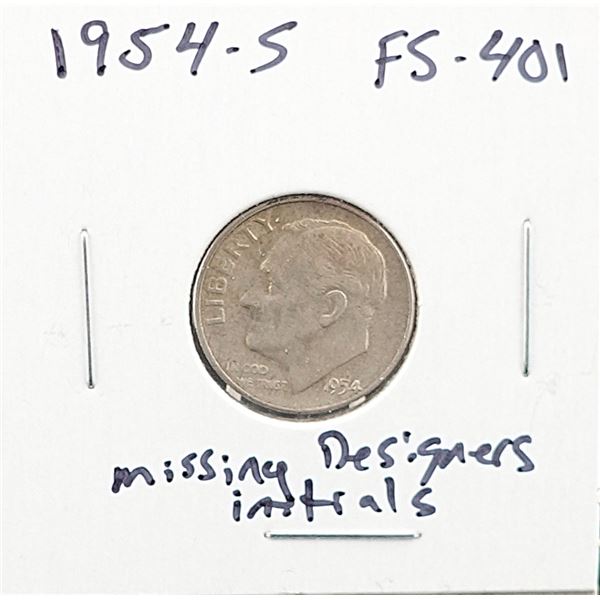 1954-S Roosevelt Dime