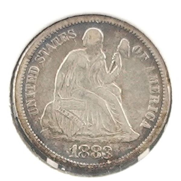 1888 Seated Dime