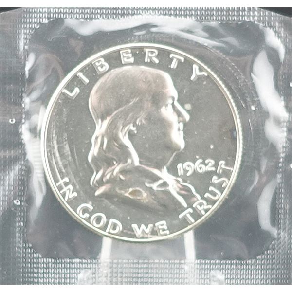 1962 Franklin Half Dollar