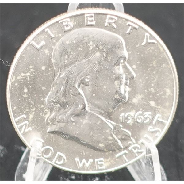 1963-D Franklin Half Dollar