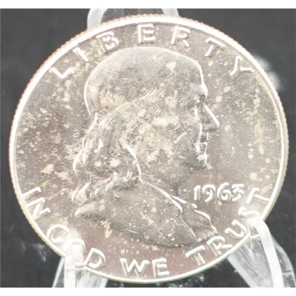 1963-D Franklin Half Dollar
