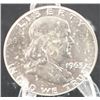 Image 1 : 1963-D Franklin Half Dollar