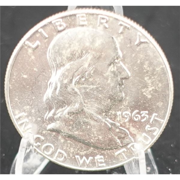 1963-D Franklin Half Dollar