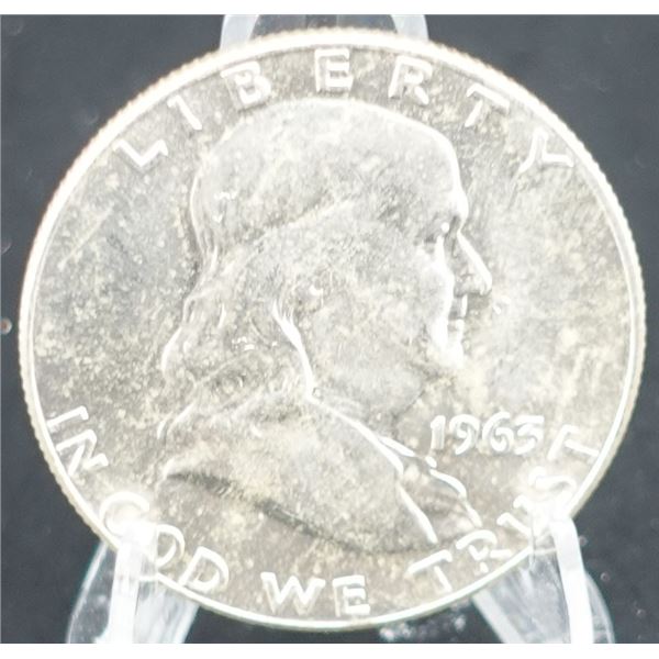 1963-D Franklin Half Dollar