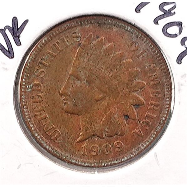 1909 Indian Head Cent