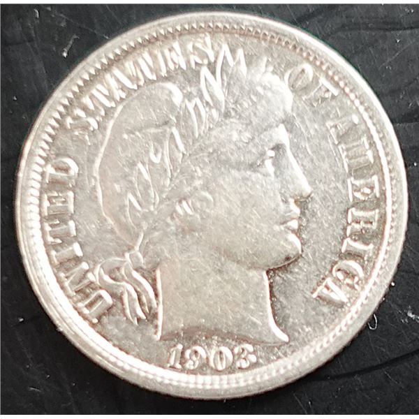 1903 Barber Dime