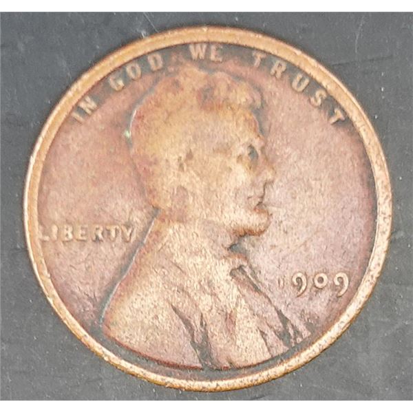 1909 VDB Wheat Cent