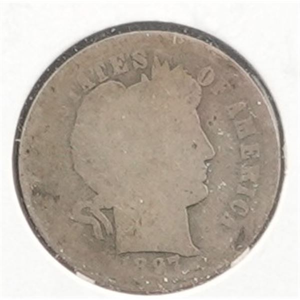 1897-S Barber Dime